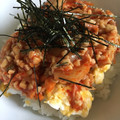 ムーミン谷のmee's cooksnap of when they made とっても簡単！とろふわ卵の納豆キムチ丼☆.