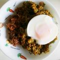 さくら2016's cooksnap of when they made 無水で作る簡単ヨーグルトキーマカレー☆.