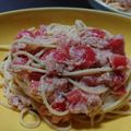 あきえみいくうるおる's cooksnap of when they made 簡単過ぎる絶品明太子の冷製パスタ.