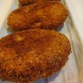 るちあママ's cooksnap of when they made 蓮根入り♪　サクサクのメンチカツ.