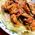 △▼NAO▲▽'s cooksnap of when they made 小さめムール貝と野菜のカレー風味炒め♪.