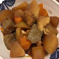 クックRJG0L2☆'s cooksnap of when they made 大根 にんじん 鶏肉のほっこり煮物.