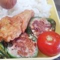サイエンスまま's cooksnap of when they made 醤油麹と豚こまでピーマンの肉詰め.