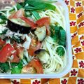kiyoねぇ's cooksnap of when they made 冷たい麺弁当　キノコとツナの冷製パスタ.