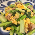__puririn's cooksnap of when they made ✿小松菜の豚玉炒め✿.