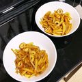 J_son's cooksnap of when they made 新じゃがと竹輪の甘辛炒め.