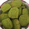 もか75's cooksnap of when they made 抹茶クッキー☆ノンエッグ♪.