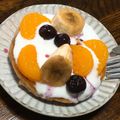 Naaaai's cooksnap of when they made フルーツヨーグルトパンケーキ.