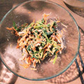 ぽにょ0115's cooksnap of when they made しめじとほうれん草の胡麻和え◎.
