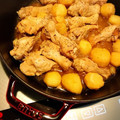 ぐりとぐらの大冒険's cooksnap of when they made STAUBで手羽元と新じゃがの黒胡椒煮.