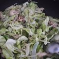 もりのりころ's cooksnap of when they made 鶏皮と野菜のポン酢炒め.