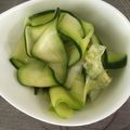 しおりポンママ's cooksnap of when they made 簡単☆ズッキーニのくるくる塩こうじ浅漬け.