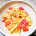 アリフジ's cooksnap of when they made 水が出ないトマトの卵炒め 汁っぽくない.