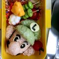 misato2's cooksnap of when they made ♪スーパーマリオ♪ルイージ♪キャラ弁♪.
