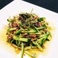 エビマヨ尾's cooksnap of when they made 簡単！胡瓜素麺といわしのレモン味噌和え.