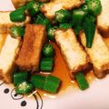 もかもかと's cooksnap of when they made ✩厚揚げサラダ✩.