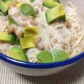 こーこりー's cooksnap of when they made 納豆とアボカドのゴマダレそうめん.