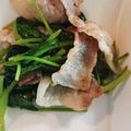 もんすけまま's cooksnap of when they made 三つ葉と豚肉の炒め物.