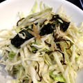 cona吉's cooksnap of when they made 春キャベツと桜エビの塩昆布和え.