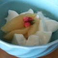 かあちー's cooksnap of when they made みりんで桃のコンポート♬オレンジも♬.