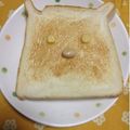 ぽぽきゅ's cooksnap of when they made ココナッツオイルで塩バニラトースト♡.
