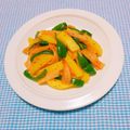 まあまま☆0403's cooksnap of when they made ［時短ピーマン じゃが芋 カレー炒め ］.