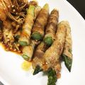 yoyoよーよー's cooksnap of when they made アスパラの豚肉巻き.