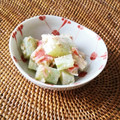 ｊｏｃｏｍｏｍｏｌａ's cooksnap of when they made ブロッコリーの茎と蟹カマのワサマヨ和え.