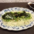 Amalka's cooksnap of when they made チョレギサラダ風そうめん、うどん、そば.