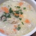 410's cooksnap of when they made 牡蠣のチャウダー.