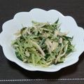 ☆★☆mint☆★☆'s cooksnap of when they made 材料少なめ♡水菜とエリンギのオリーブ炒め.