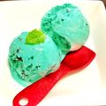 馬猫ちゃん's cooksnap of when they made チョコミントアイスクリーム.