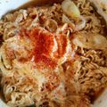 クック91V2Q7☆'s cooksnap of when they made レンジで３分☆卵かけごま味ラーメン.