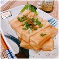 ふくmama✨✨'s cooksnap of when they made 高野豆腐でしっとりふんわり揚げ出し豆腐♪.