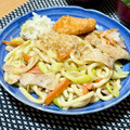 なおミール's cooksnap of when they made だしがしっかりきいてる醤油味の焼きうどん.
