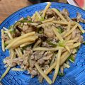 ＨａｎｄＭ's cooksnap of when they made 分量簡単♪なのに本格的な青椒肉絲.