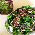 おちっちくっきんぐ's cooksnap of when they made ＊鰹とわさび菜の大人丼＊.