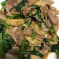 alohana629's cooksnap of when they made 小松菜と豚バラ炒め.