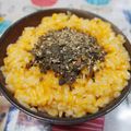 ジョンリークッカー's cooksnap of when they made 焼きおしゃぶり昆布の卵かけごはん.