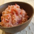 とちじまとちこ's cooksnap of when they made お手軽★　ピンクが可愛い桜えび炊込みご飯.