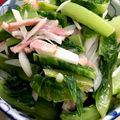 ムーミンママヨ's cooksnap of when they made ロメインレタスの炒めもの.