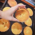 K_u_r_o_09's cooksnap of when they made 簡単♡可愛い♡さくらんぼマフィン.