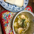 あずひー's cooksnap of when they made 海老と舞茸のアヒージョ.