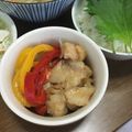 きい☆姉さん's cooksnap of when they made 鱈とカラフルパプリカの南蛮漬け.