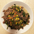 ゆっちゃんのばあば's cooksnap of when they made 減塩☆ほうれん草と牛肉のバター醤油炒め.