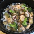 kaedenatsu's cooksnap of when they made パーティや家バルに☆STAUBアヒージョ.