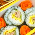 nosso's cooksnap of when they made 残りご飯でサラダ巻き.