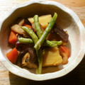花時計咲いた's cooksnap of when they made さつま芋とごぼう、人参、いんげんの煮物.