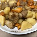 なな八's cooksnap of when they made 鶏肉とじゃがいもの甘辛煮.
