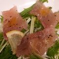 meise17's cooksnap of when they made 簡単☆びんちょうまぐろのカルパッチョ.